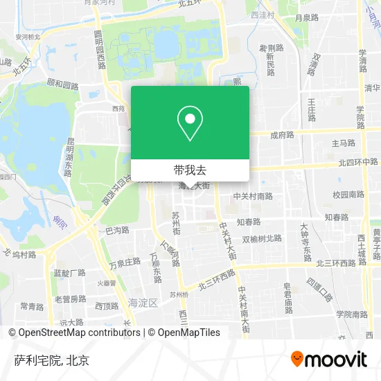 萨利宅院地图