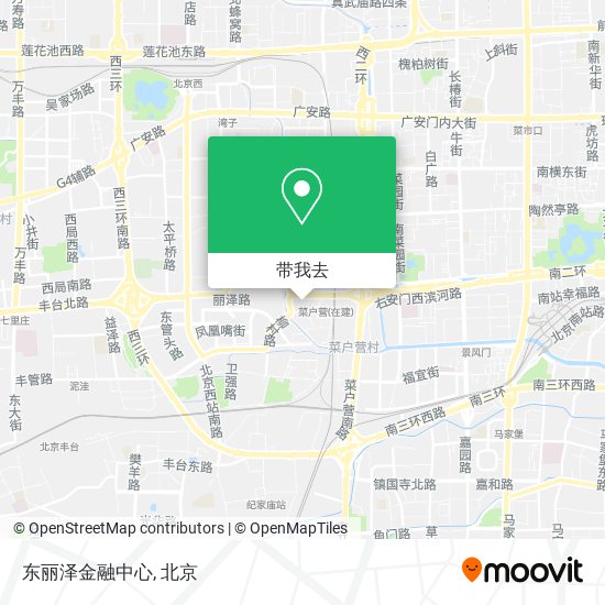 东丽泽金融中心地图