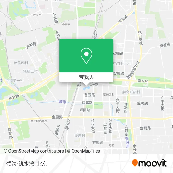 领海·浅水湾地图