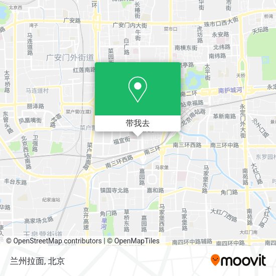 兰州拉面地图