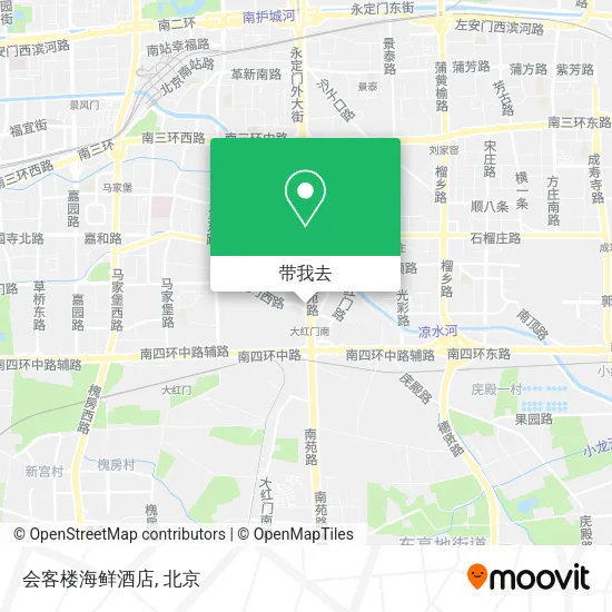 会客楼海鲜酒店地图