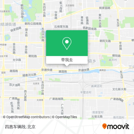 四惠车辆段地图
