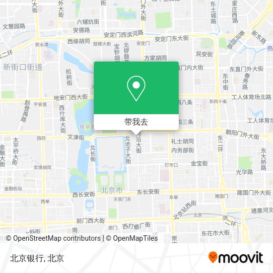 北京银行地图