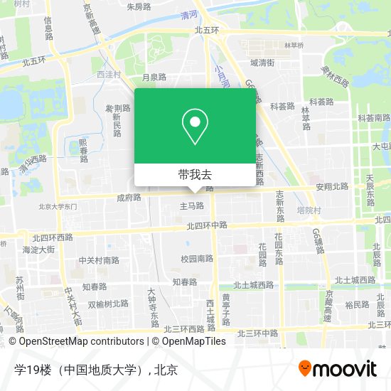 学19楼（中国地质大学）地图