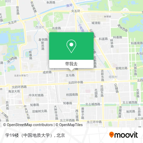 学19楼（中国地质大学）地图