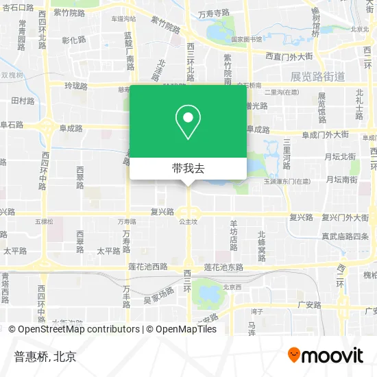 普惠桥地图