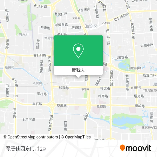 颐慧佳园东门地图