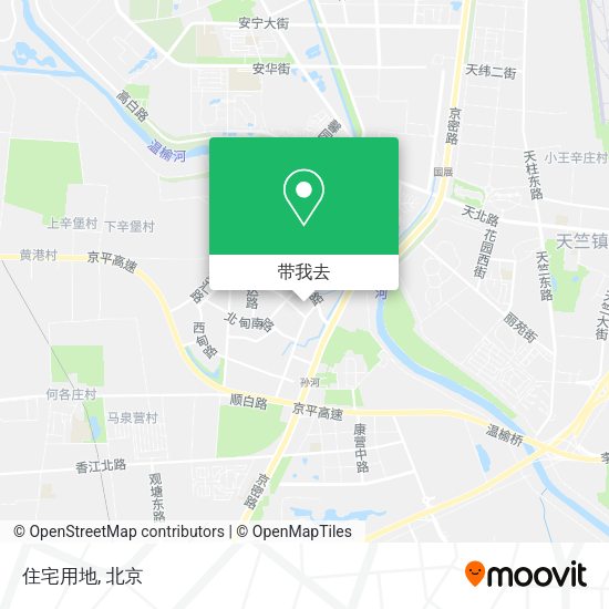 住宅用地地图