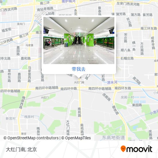 大红门南地图