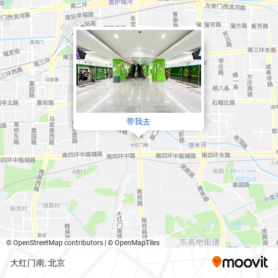 大红门南地图