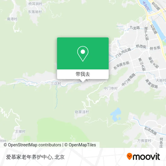 爱慕家老年养护中心地图