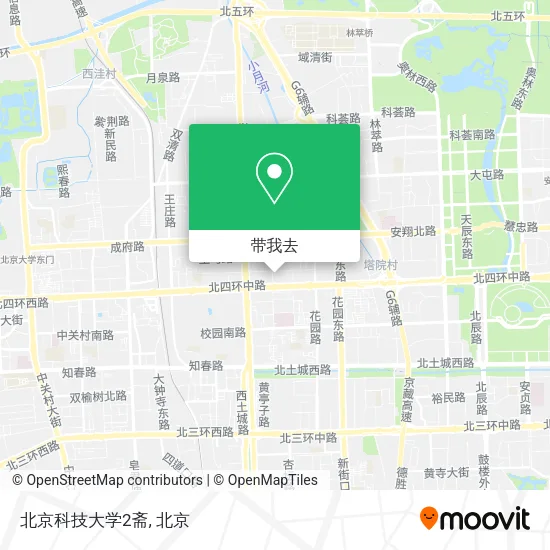 北京科技大学2斋地图