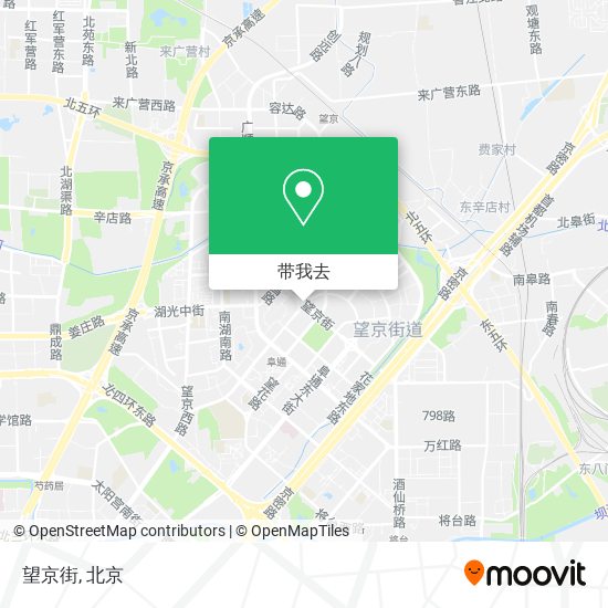 望京街地图