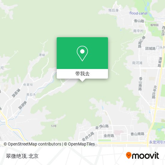 翠微绝顶地图