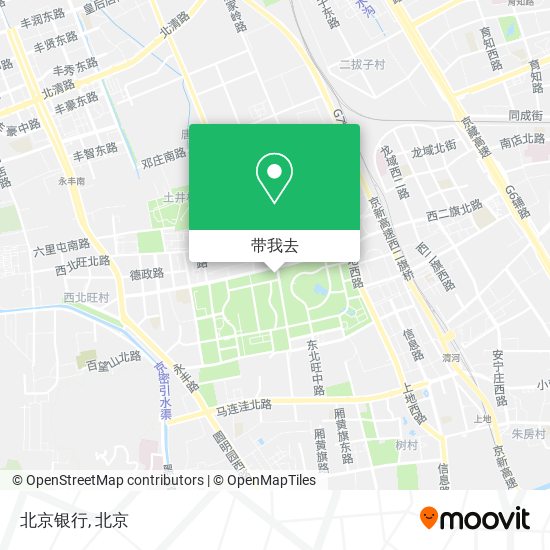 北京银行地图