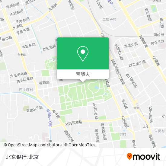 北京银行地图