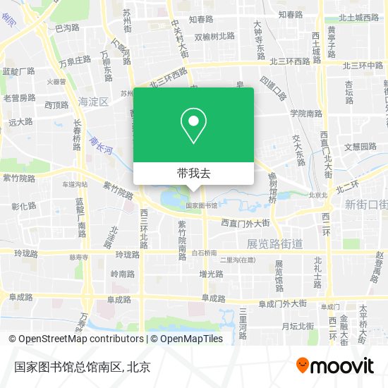 国家图书馆总馆南区地图