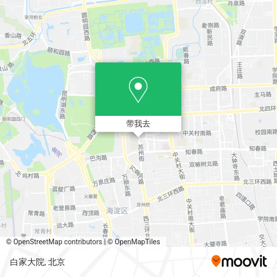 白家大院地图