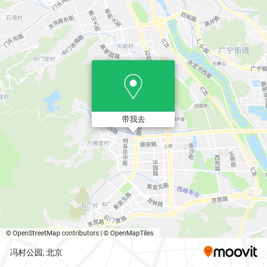 冯村公园地图