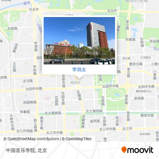 中国音乐学院地图