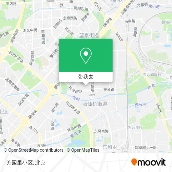 芳园里小区地图