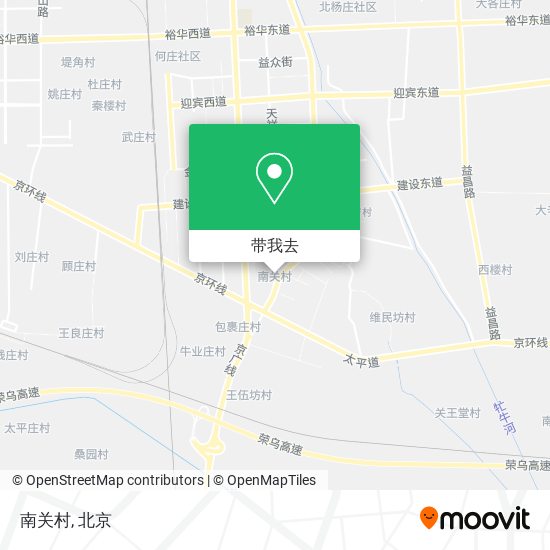 南关村地图