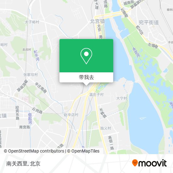 南关西里地图
