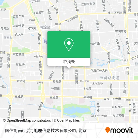 国信司南(北京)地理信息技术有限公司地图