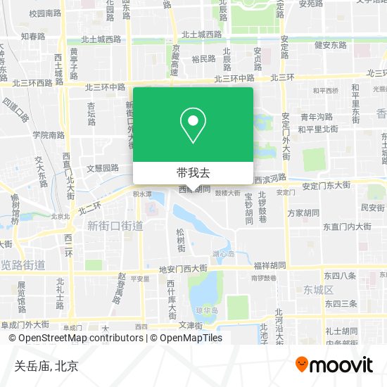 关岳庙地图