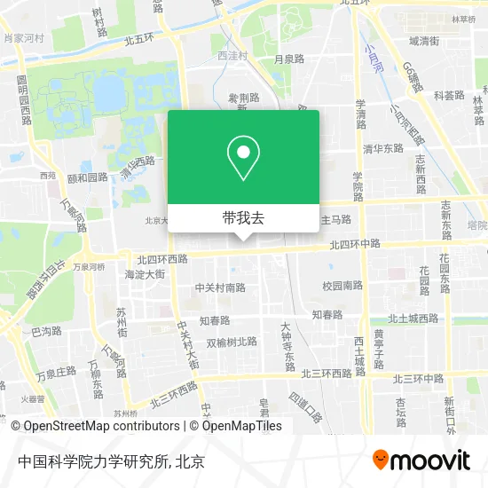 中国科学院力学研究所地图