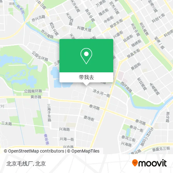 北京毛线厂地图