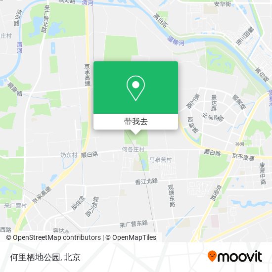 何里栖地公园地图