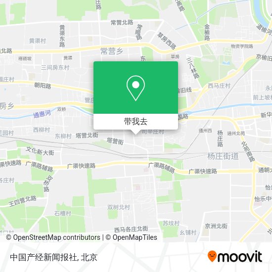 中国产经新闻报社地图