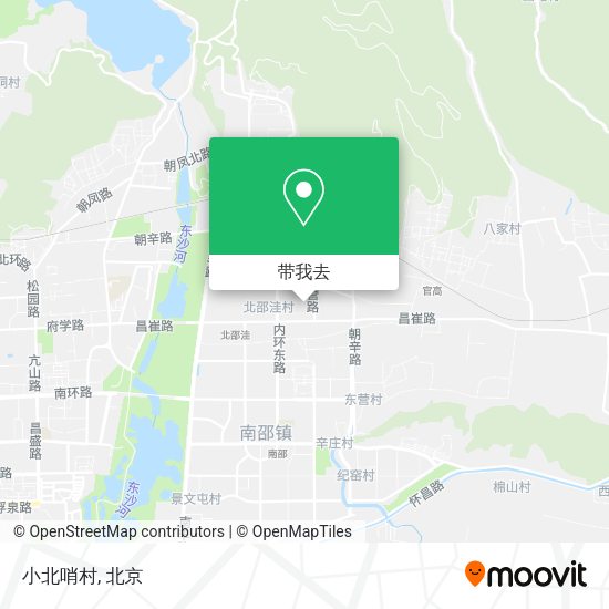 小北哨村地图