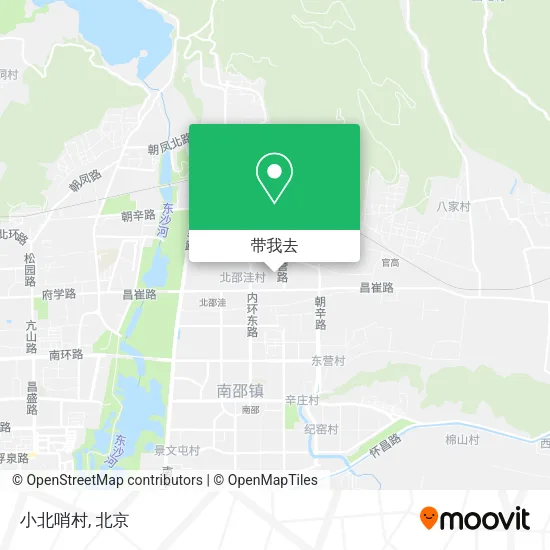 小北哨村地图