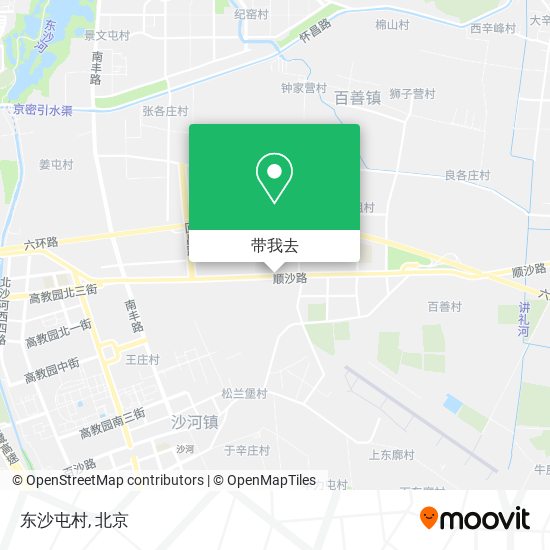 东沙屯村地图