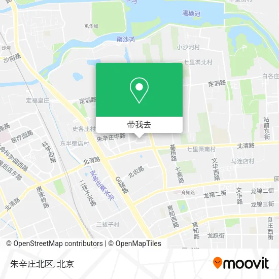 朱辛庄北区地图