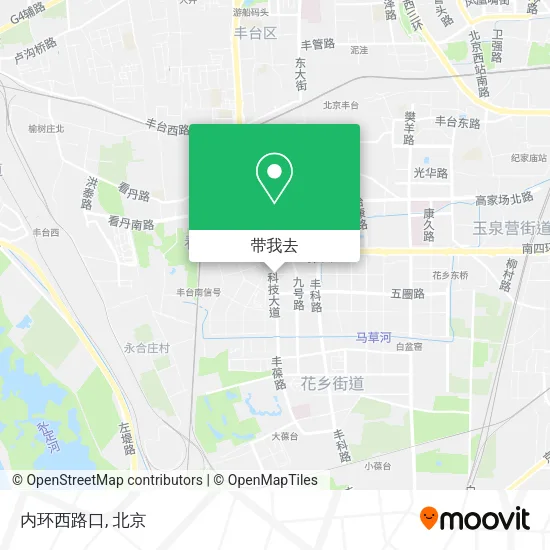 内环西路口地图