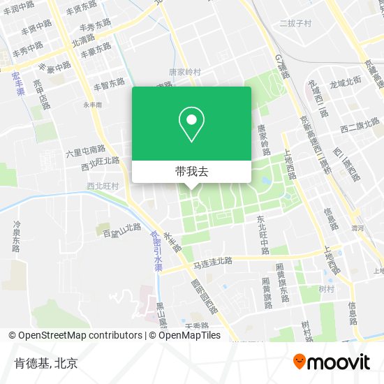 肯德基地图