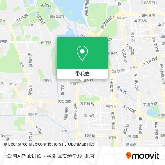 海淀区教师进修学校附属实验学校地图