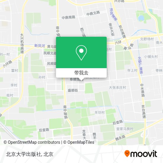 北京大学出版社地图