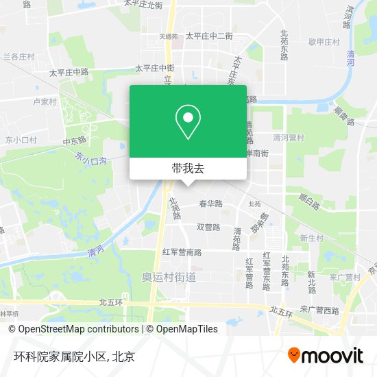 环科院家属院小区地图