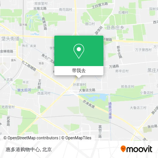 惠多港购物中心地图