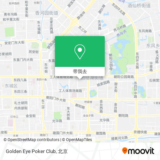 Golden Eye Poker Club地图