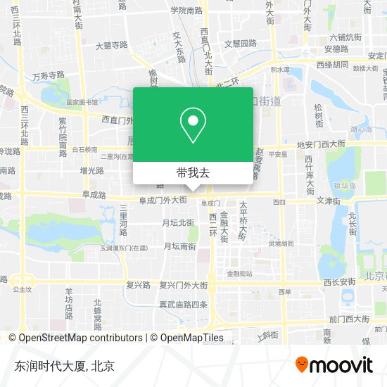 东润时代大厦地图