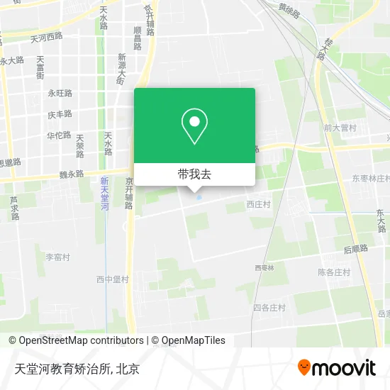 天堂河教育矫治所地图
