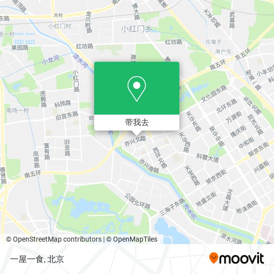 一屋一食地图