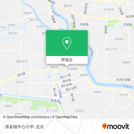 漷县镇中心小学地图