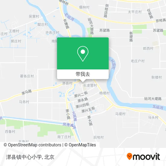 漷县镇中心小学地图