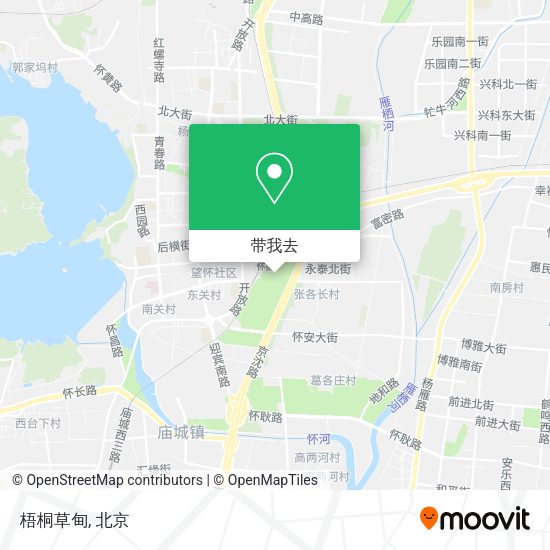 梧桐草甸地图